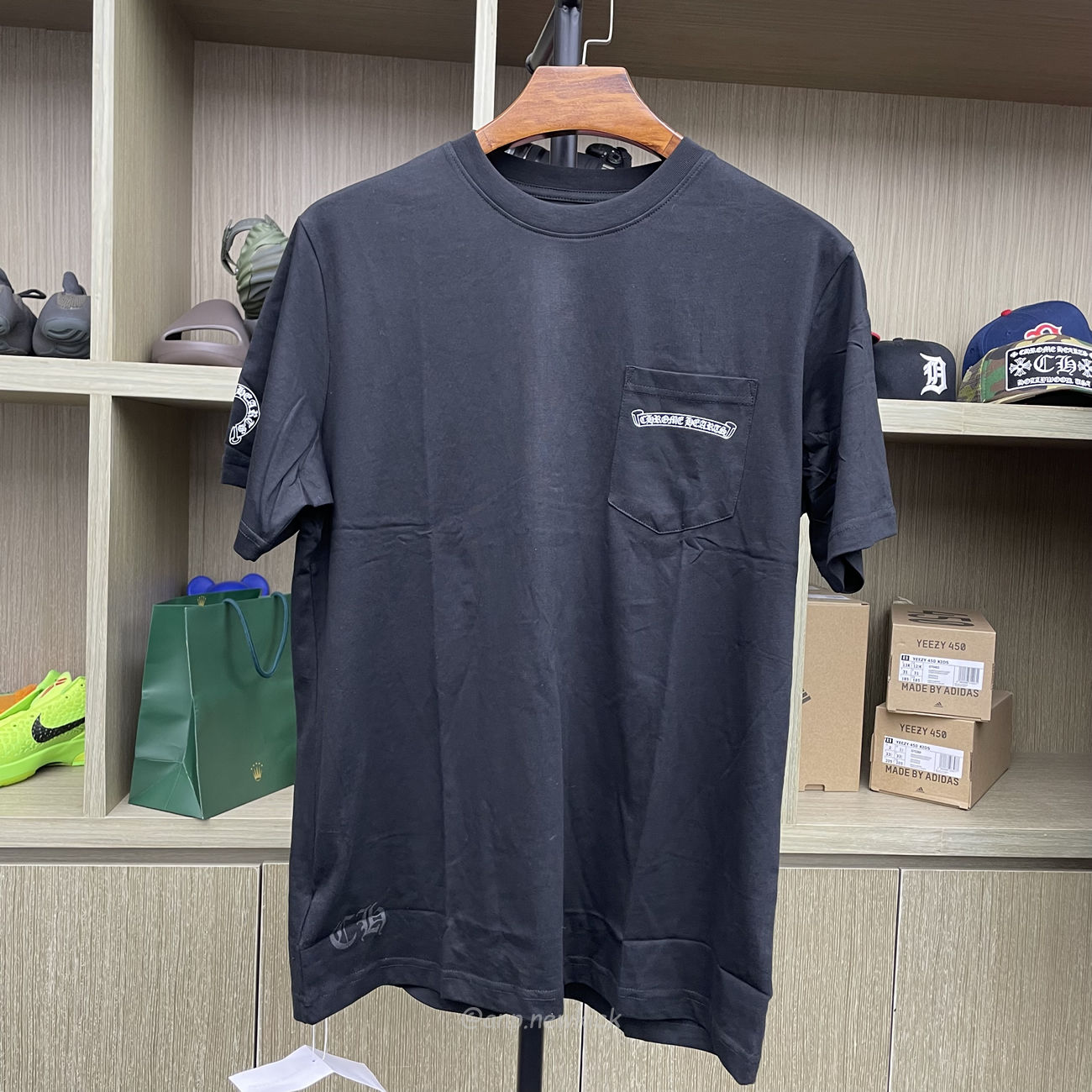 Chrome Hearts Eye Chart Dagger T Shirt Black (6) - www.newkick.vip